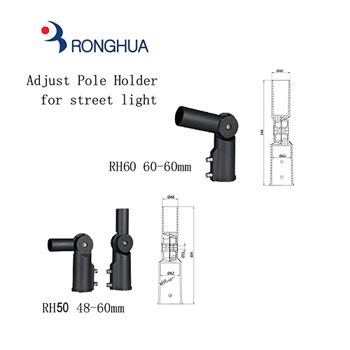 RH-50 aluminum pole holder 